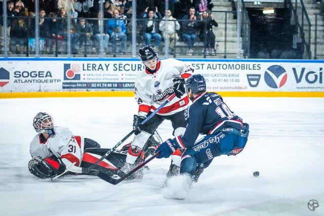Photo hockey match Angers  - Chamonix  le 08/03/2025