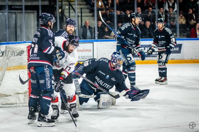 Photo hockey match Angers  - Chamonix  le 08/03/2025
