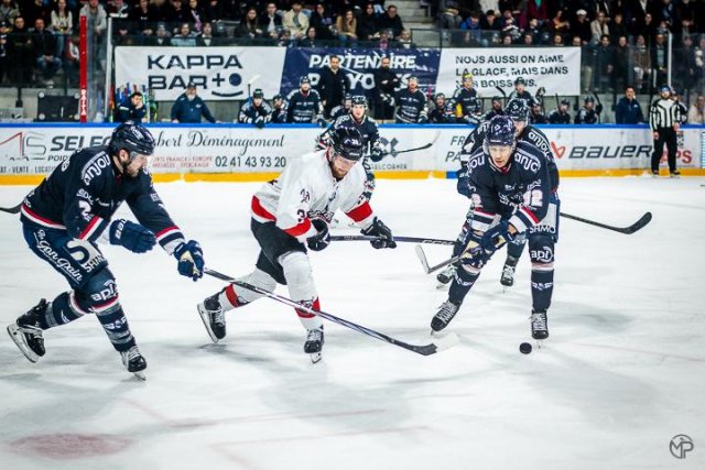 Photo hockey match Angers  - Chamonix  le 08/03/2025
