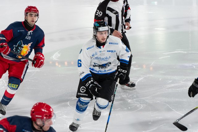 Photo hockey reportage U20 1/2 finale  Grenoble vs Gap