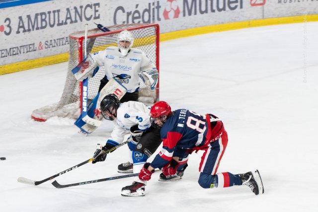 Photo hockey reportage U20 1/2 finale  Grenoble vs Gap