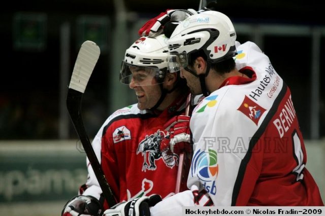 Photo hockey match Briançon  - Chamonix  le 14/11/2009