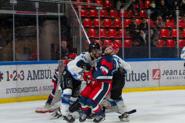 Photo hockey reportage U20 1/2 finale  Grenoble vs Gap