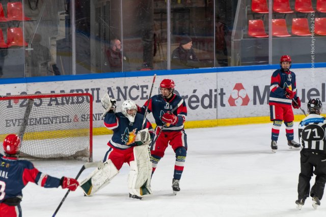 Photo hockey reportage U20 1/2 finale  Grenoble vs Gap