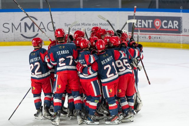 Photo hockey reportage U20 1/2 finale  Grenoble vs Gap
