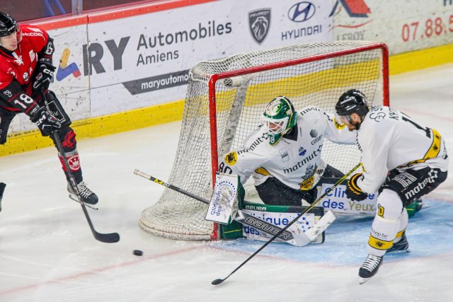 Photo hockey match Amiens  - Rouen le 10/03/2025