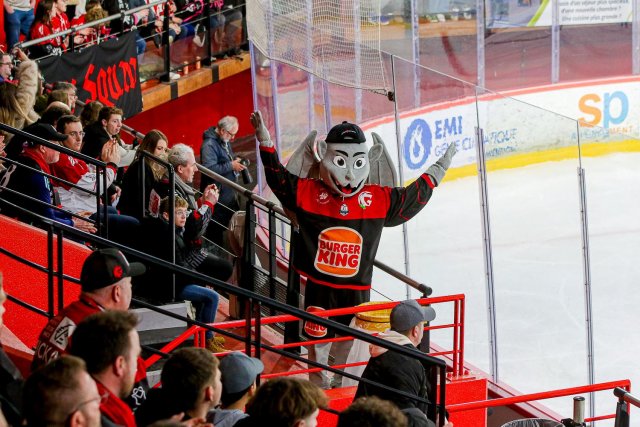 Photo hockey match Amiens  - Rouen le 10/03/2025