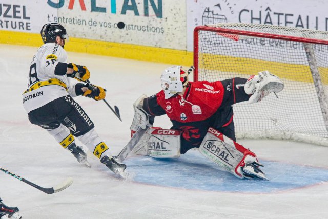 Photo hockey match Amiens  - Rouen le 10/03/2025