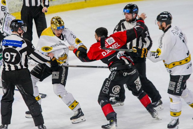 Photo hockey match Amiens  - Rouen le 10/03/2025