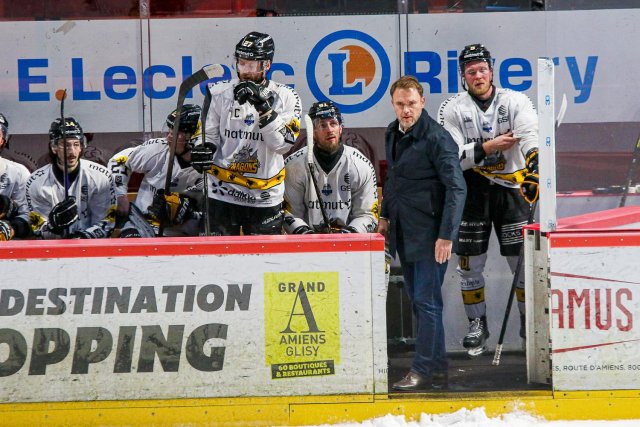 Photo hockey match Amiens  - Rouen le 10/03/2025