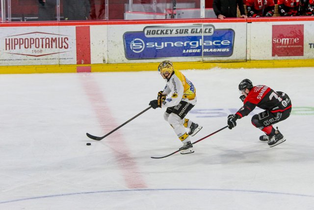 Photo hockey match Amiens  - Rouen le 10/03/2025