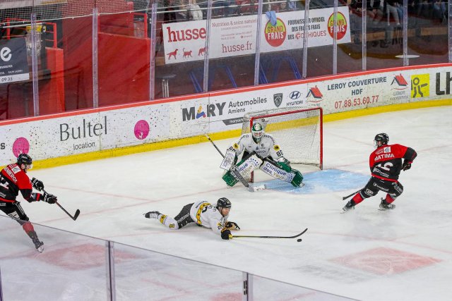 Photo hockey match Amiens  - Rouen le 10/03/2025