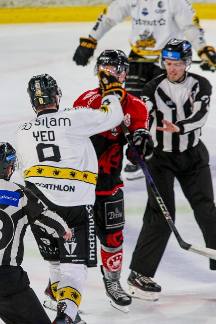Photo hockey match Amiens  - Rouen le 10/03/2025