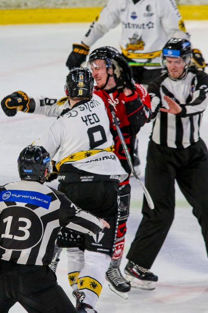 Photo hockey match Amiens  - Rouen le 10/03/2025