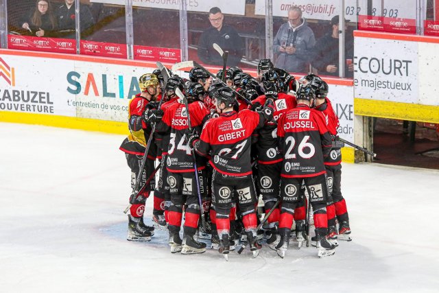 Photo hockey match Amiens  - Rouen le 10/03/2025