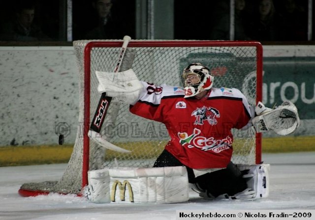Photo hockey match Briançon  - Chamonix  le 14/11/2009