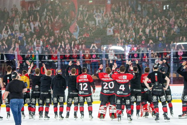 Photo hockey match Amiens  - Rouen le 10/03/2025