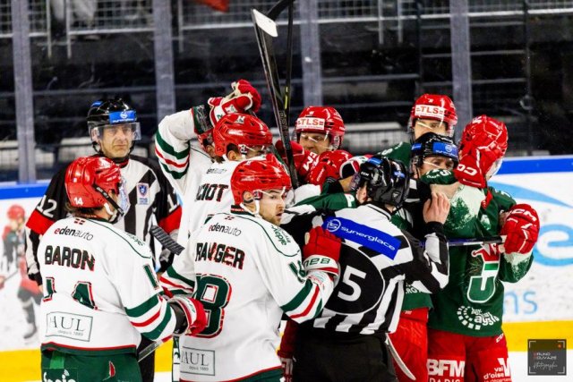 Photo hockey match Cergy-Pontoise - Anglet le 11/03/2025