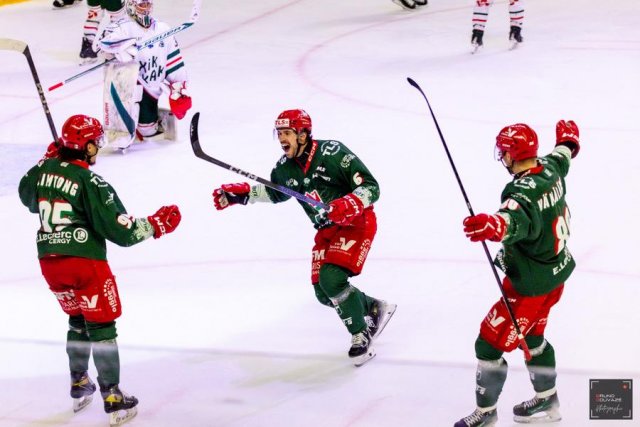 Photo hockey match Cergy-Pontoise - Anglet le 11/03/2025