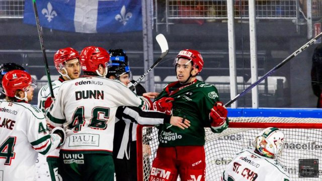 Photo hockey match Cergy-Pontoise - Anglet le 11/03/2025