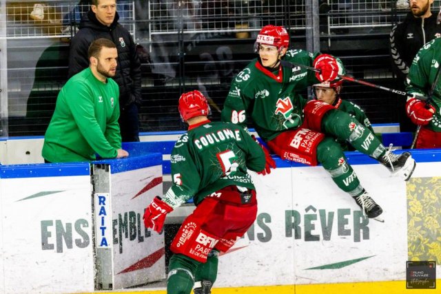 Photo hockey match Cergy-Pontoise - Anglet le 11/03/2025