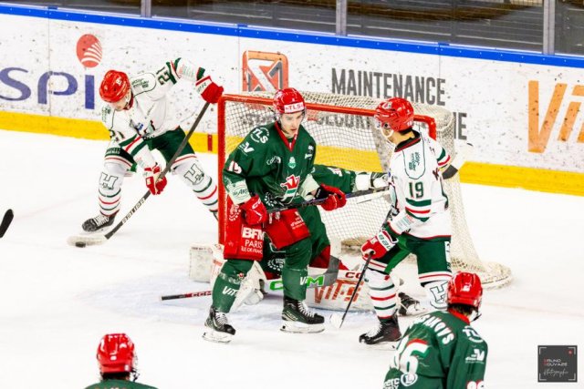 Photo hockey match Cergy-Pontoise - Anglet le 11/03/2025