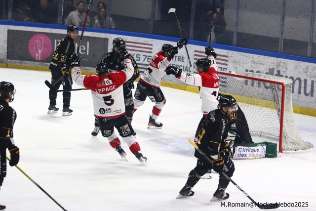 Photo hockey match Rouen - Amiens  le 12/03/2025