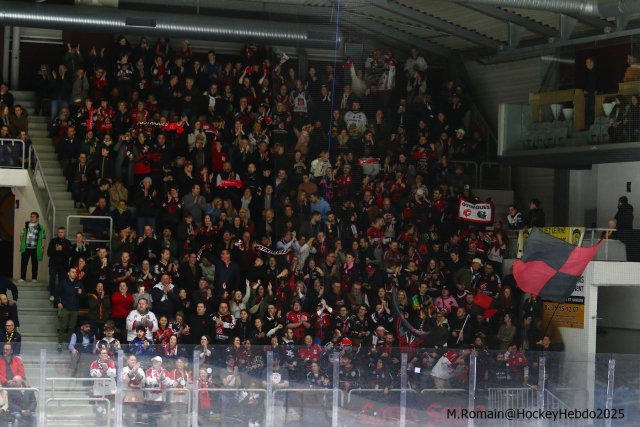 Photo hockey match Rouen - Amiens  le 12/03/2025