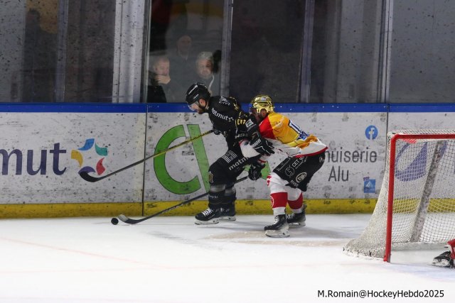 Photo hockey match Rouen - Amiens  le 12/03/2025