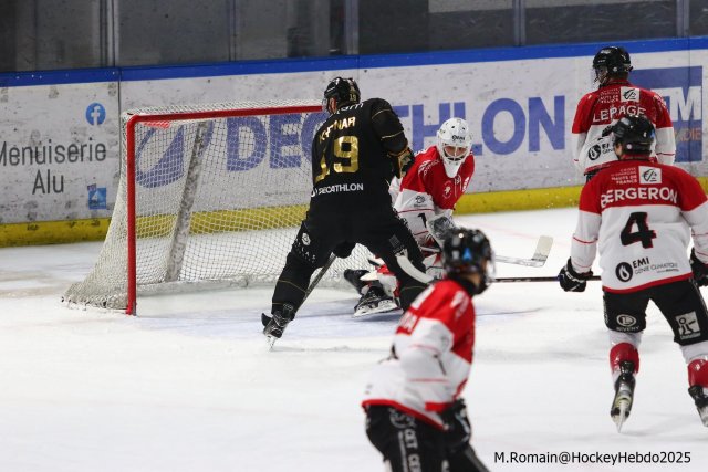 Photo hockey match Rouen - Amiens  le 12/03/2025