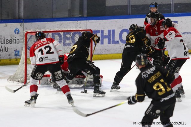 Photo hockey match Rouen - Amiens  le 12/03/2025