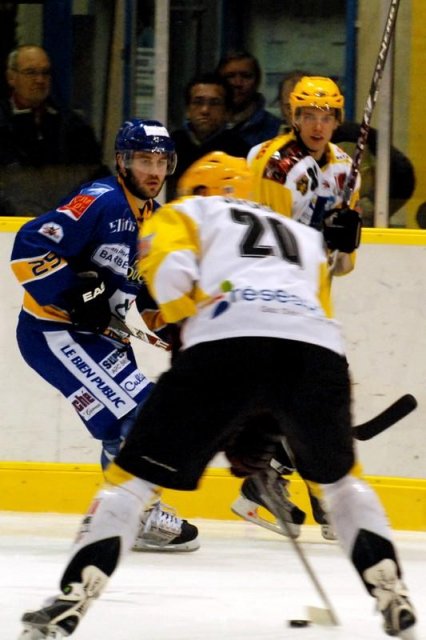 Photo hockey match Dijon  - Strasbourg  le 14/11/2009