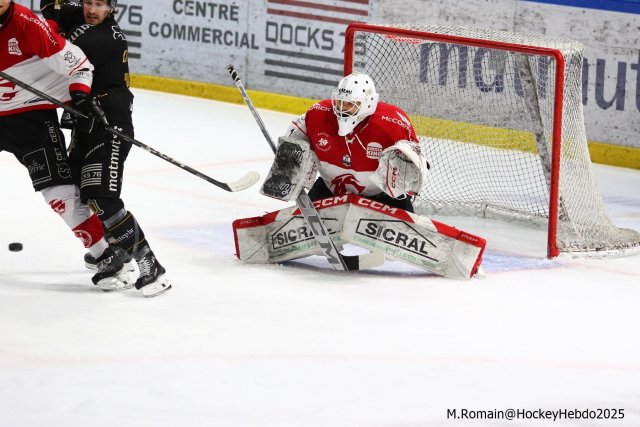 Photo hockey match Rouen - Amiens  le 12/03/2025