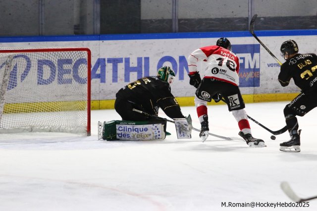 Photo hockey match Rouen - Amiens  le 12/03/2025