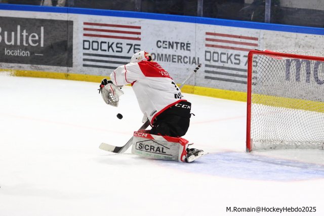 Photo hockey match Rouen - Amiens  le 12/03/2025