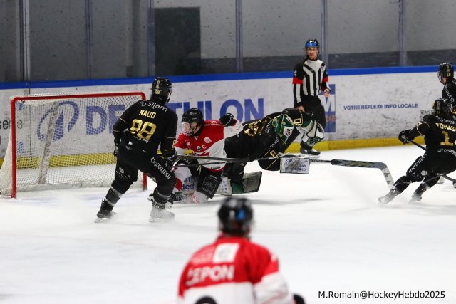 Photo hockey match Rouen - Amiens  le 12/03/2025