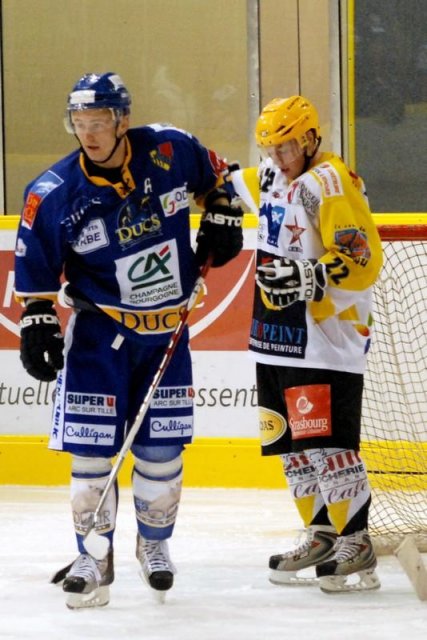 Photo hockey match Dijon  - Strasbourg  le 14/11/2009