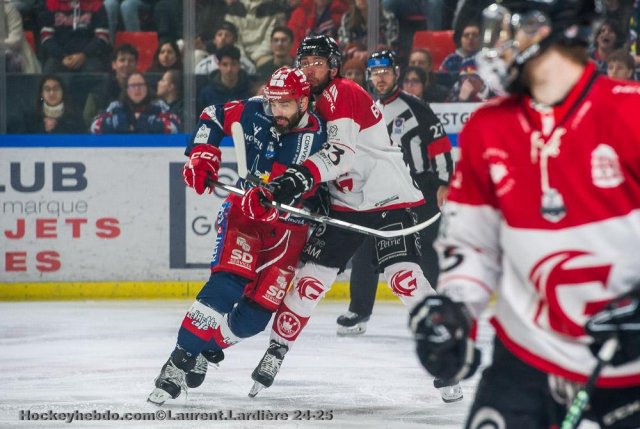Photo hockey match Grenoble  - Amiens  le 14/03/2025