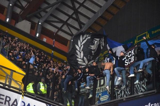 Photo hockey match Bern - Fribourg le 14/03/2025