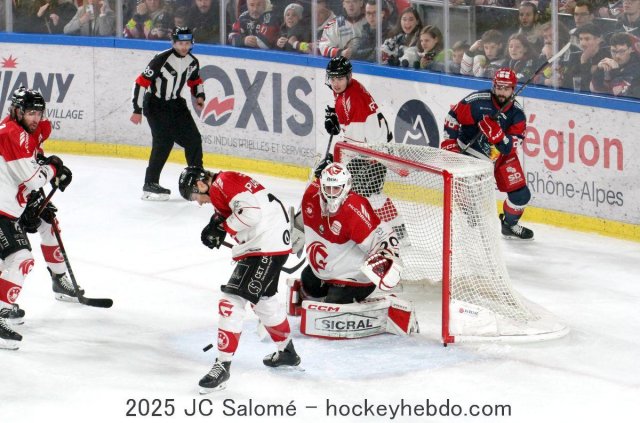 Photo hockey match Grenoble  - Amiens  le 15/03/2025