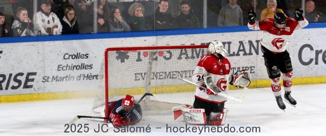 Photo hockey match Grenoble  - Amiens  le 15/03/2025