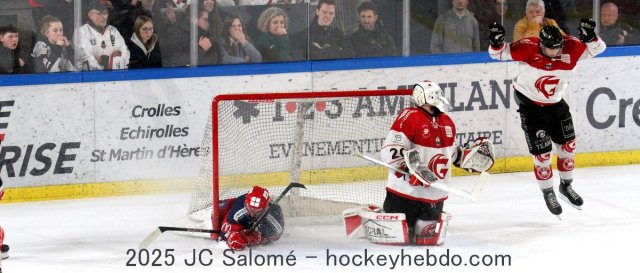 Photo hockey match Grenoble  - Amiens  le 15/03/2025