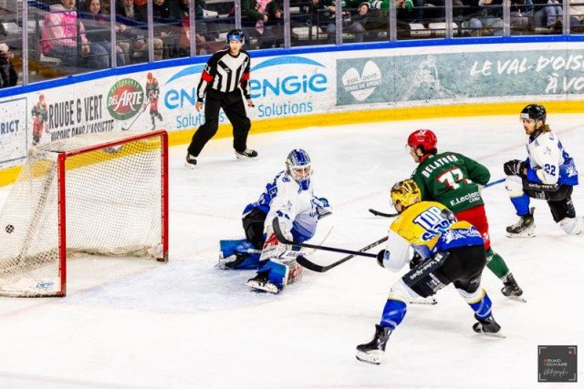 Photo hockey match Cergy-Pontoise - Gap  le 14/03/2025