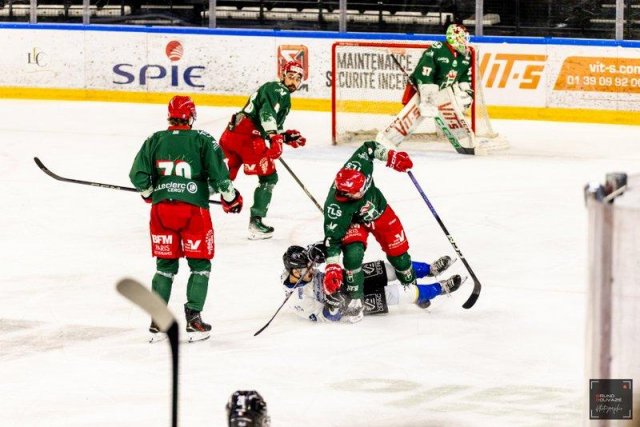 Photo hockey match Cergy-Pontoise - Gap  le 14/03/2025
