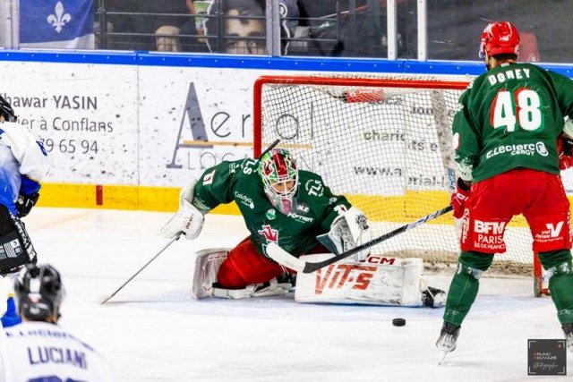 Photo hockey match Cergy-Pontoise - Gap  le 14/03/2025