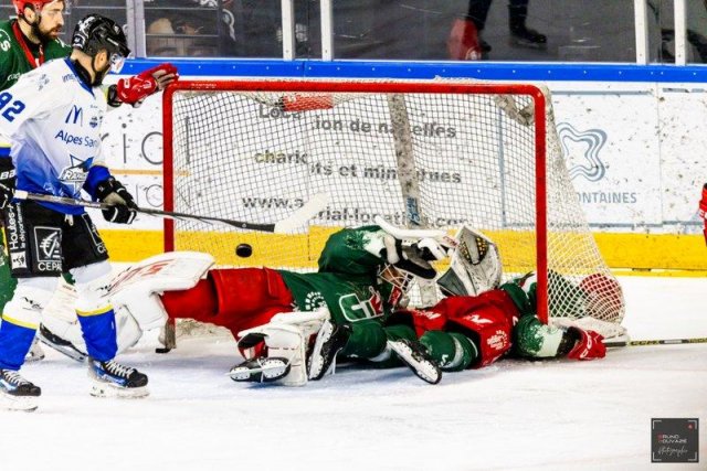 Photo hockey match Cergy-Pontoise - Gap  le 14/03/2025