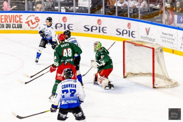 Photo hockey match Cergy-Pontoise - Gap  le 14/03/2025
