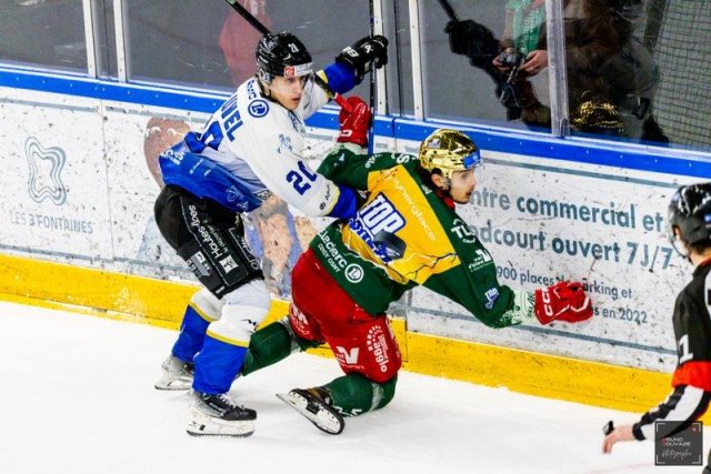 Photo hockey match Cergy-Pontoise - Gap  le 14/03/2025