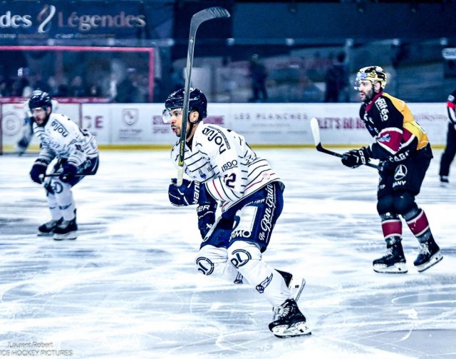 Photo hockey match Bordeaux - Angers  le 18/03/2025