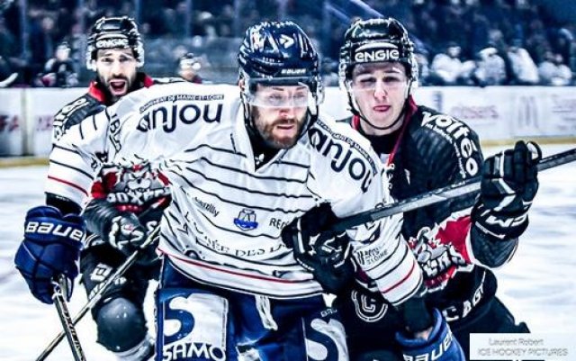 Photo hockey match Bordeaux - Angers  le 18/03/2025